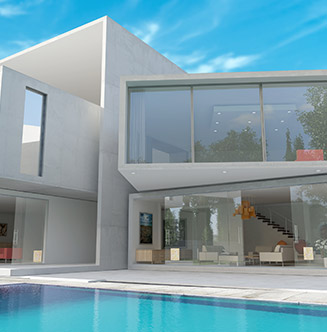 Superbe villa contemporaine avec piscine