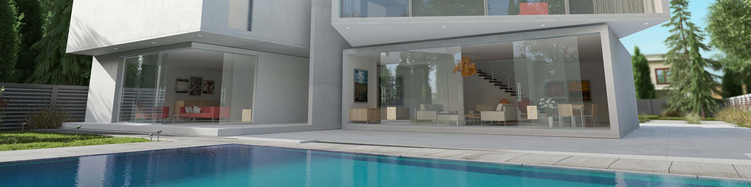 Superbe villa contemporaine avec piscine
